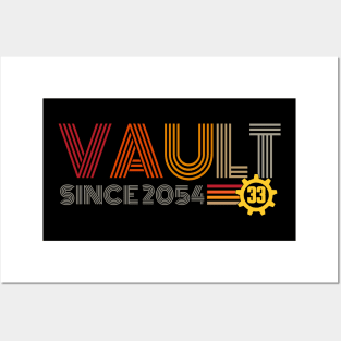 Echoes of the Past - Unveiling Vault 33 Posters and Art